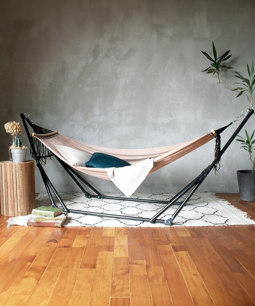 ハンモック   アデペシュ   adepeche ハンモック 自立式 3way 室内 屋外 一人用 5点セット | a