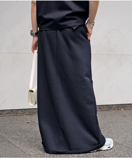 AP STUDIO スカート フォールドオーバースウェットスカート : ZOZOTOWN