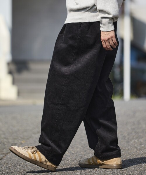 FREAK'S STORE パンツ 限定展開 ワイドシルエット コーデュロイ