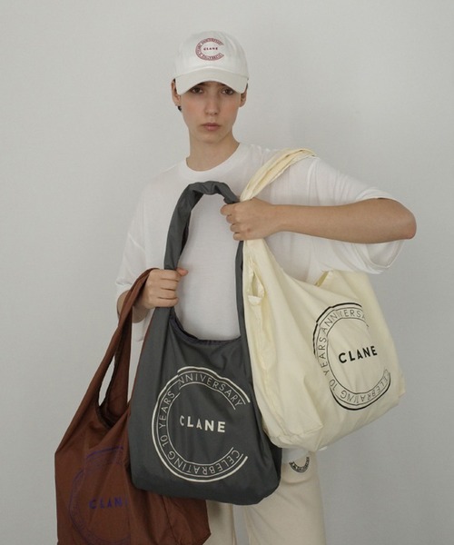 CLANE（クラネ） トートバッグ 10TH LOGO ECO BAG レディース
