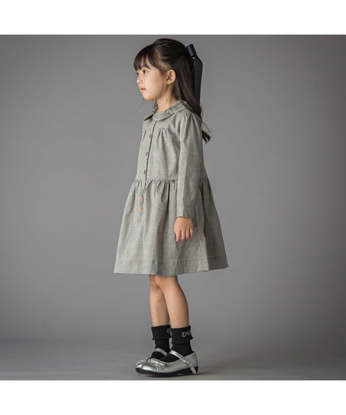 べべ　ワンピース BeBe Petits Pois Vert（ベベ プチ ポワ ヴェール） ワンピース グレン