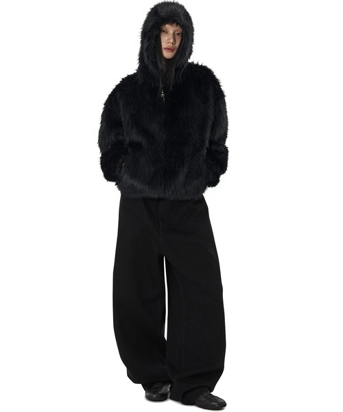 OY（オーワイ） コート アウター 「OY/オーワイ」WILD FUR HOODIE