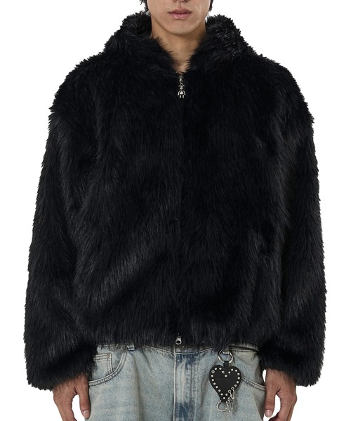 OY（オーワイ） コート アウター 「OY/オーワイ」WILD FUR HOODIE