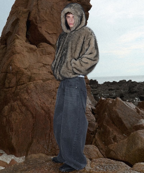 OY ファーコート OY（オーワイ） コート アウター 「OY/オーワイ」WILD FUR HOODIE