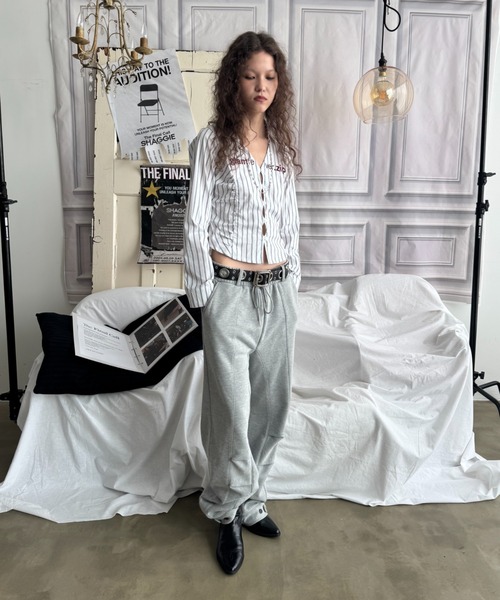 SHAGGIE（シャギー） ブラウス シャツ 「ViVi掲載」刺繍入りピン