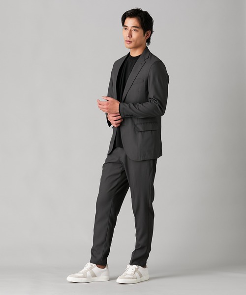 ニッセン（nissen） セットアップ 「メンズスーツ」洗えるストレッチ