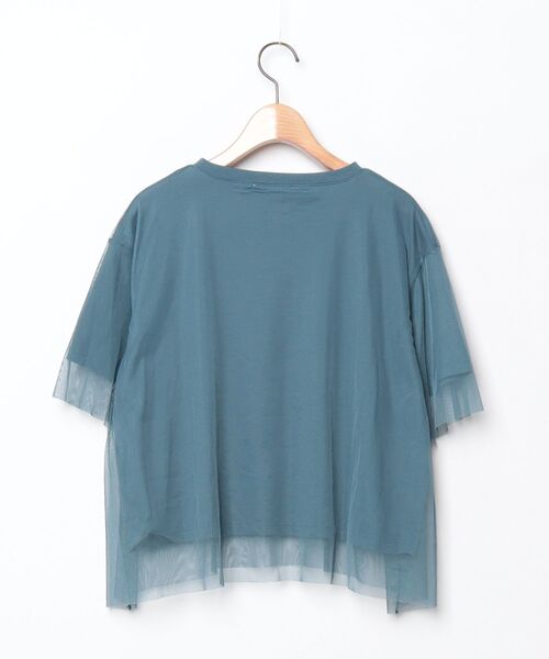 「KBF」 半袖カットソー ONE グリーン レディース_画像2