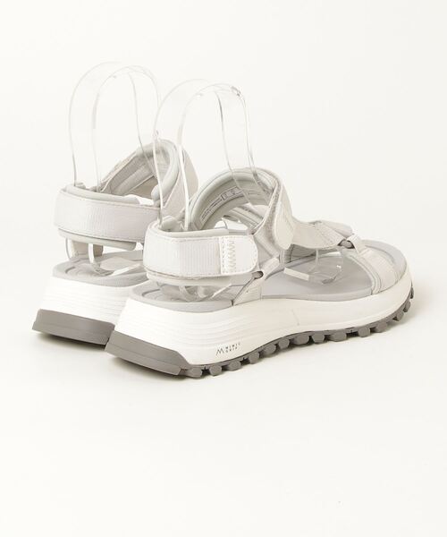 「Clarks」 フラットサンダル - ホワイト レディース_画像2