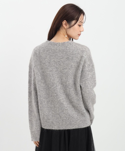 Andemiu（アンデミュウ） カーディガン 「手洗い可能」モヘアWキン