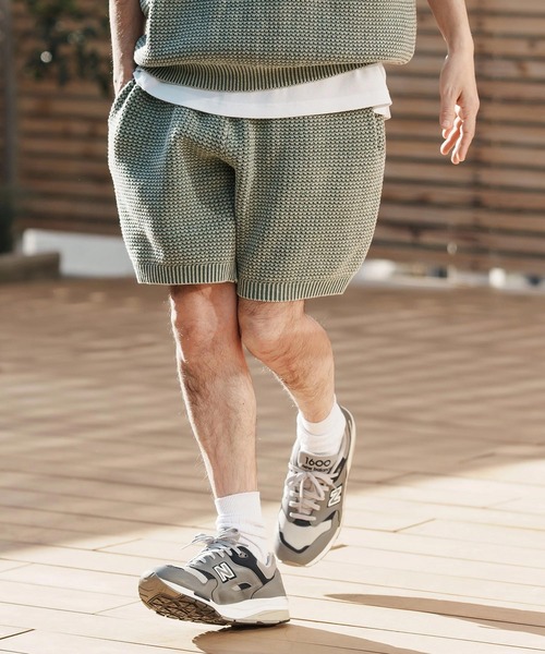 「CAMBIO」 ハーフパンツ L ネイビー メンズ_画像2