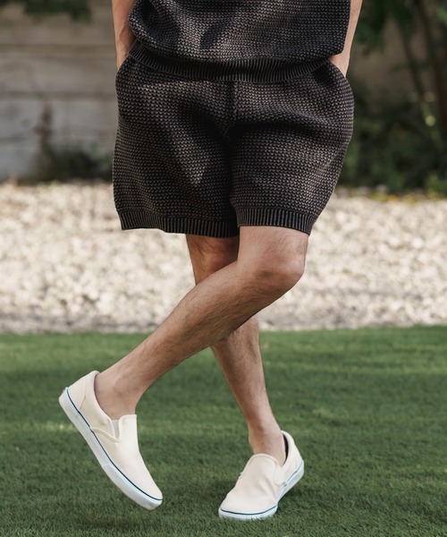 「CAMBIO」 ハーフパンツ L ネイビー メンズ_画像3