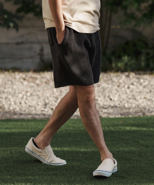 「CAMBIO」 ハーフパンツ L ネイビー メンズ_画像6