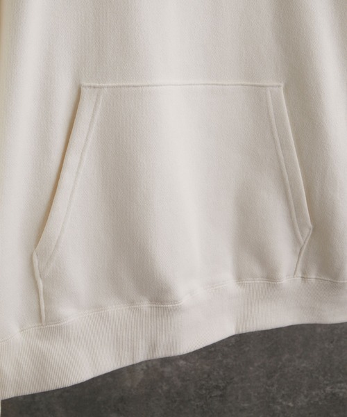 「ADRER」 プルオーバーパーカー M ホワイト メンズの画像6