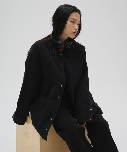 TODAYFUL オーバーサイズテーラードジャケット黒 Leather Shirts Jacket（テーラードジャケット）｜TODAYFUL（トゥデイ