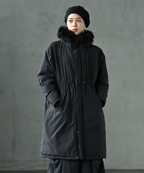 funda mine ダウンコート ダウンジャケット 「ファー着脱可」ダウン