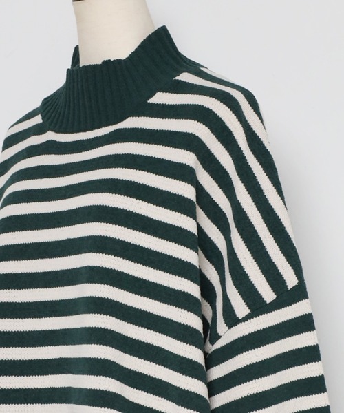 「Bonjour Sagan」 「refined works」長袖ニット FREE ライトベージュ レディース_画像4