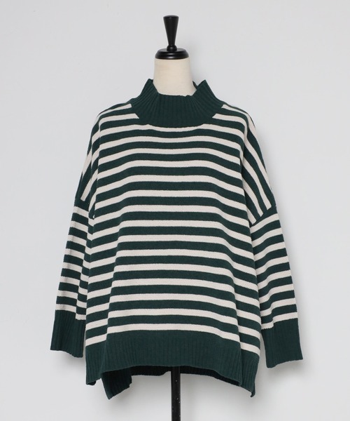 「Bonjour Sagan」 「refined works」長袖ニット FREE ライトベージュ レディース_画像5