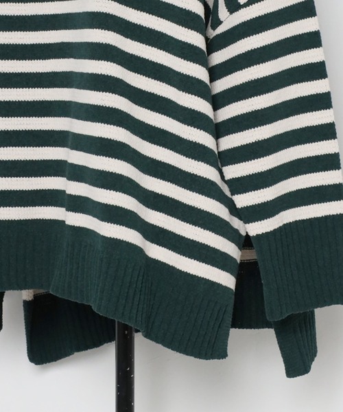 「Bonjour Sagan」 「refined works」長袖ニット FREE ライトベージュ レディース_画像9