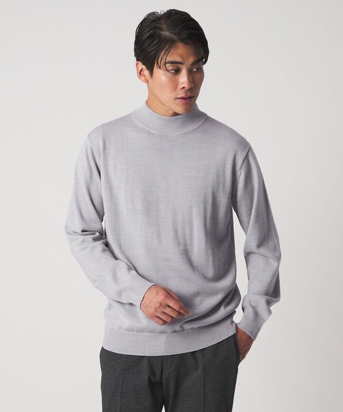 A DAY IN THE LIFE セーター ニット テンジク モックネック ニット