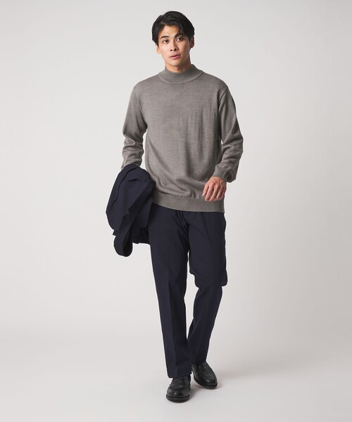 A DAY IN THE LIFE セーター ニット テンジク モックネック ニット