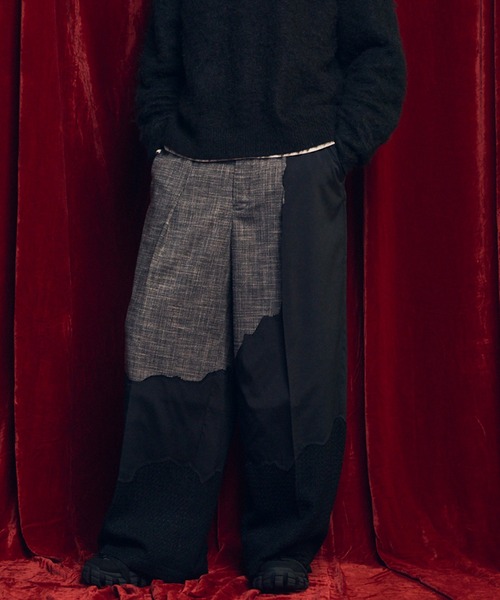 MAISON SPECIAL（メゾンスペシャル） カーゴパンツ 「UNISEX」Zigzag