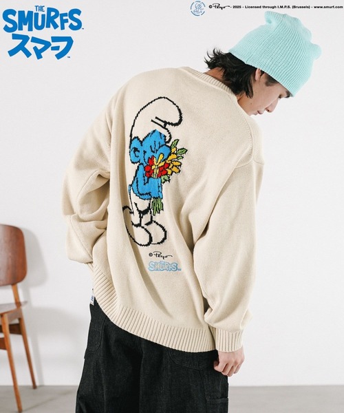 BAYFLOW（ベイフロー） セーター ニット 「THE SMURFS/スマーフ