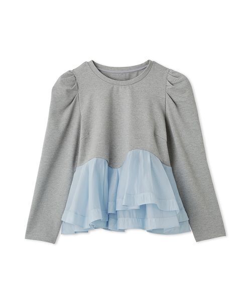 【2026年現行品】ペプラムドッキングカットトップス　CELFORD ペプラムドッキングカットトップス(カットソー)｜TOPS（トップス