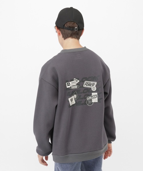 GLOBAL WORK（グローバルワーク） トレーナー グラフィク裏起毛