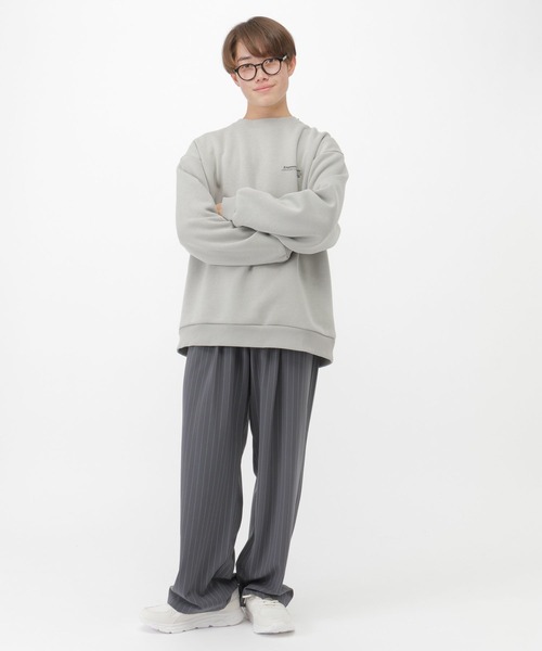 GLOBAL WORK（グローバルワーク） トレーナー グラフィク裏起毛