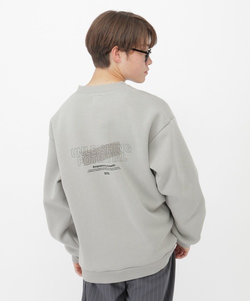 GLOBAL WORK（グローバルワーク） トレーナー グラフィク裏起毛