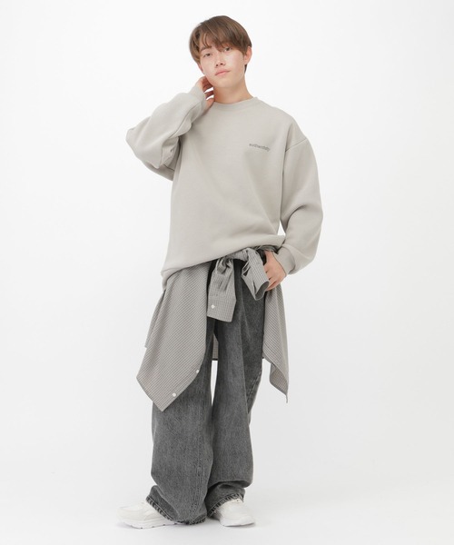 GLOBAL WORK（グローバルワーク） トレーナー グラフィク裏起毛