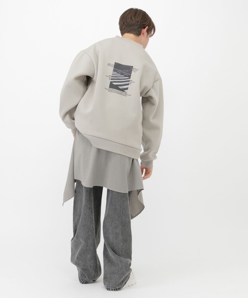 GLOBAL WORK（グローバルワーク） トレーナー グラフィク裏起毛