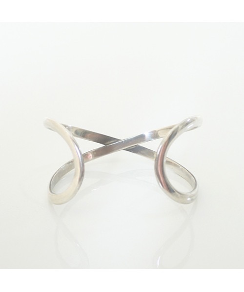 バングル 「MANANAS 」マナナス/ Double Cross Bangle(Ladys) メンズ レディースの画像