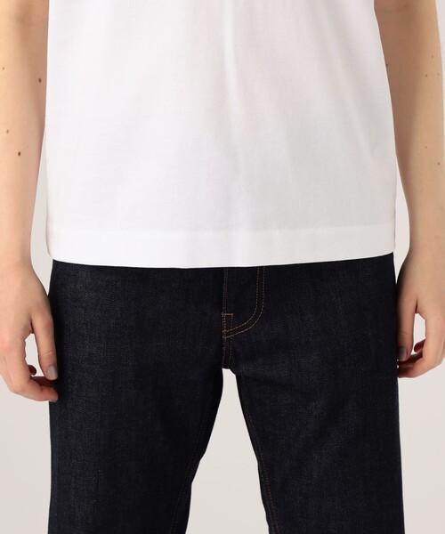 「ATON」 半袖Tシャツ 2 ホワイト レディースの画像