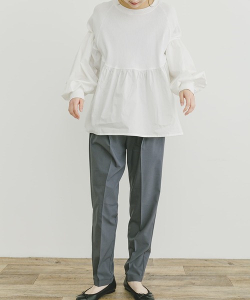 「ITEMS URBANRESEARCH」 パンツ FREE ミント レディース_画像3