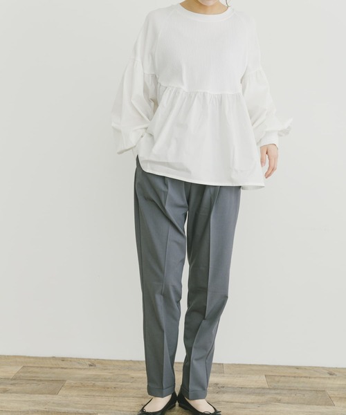 「ITEMS URBANRESEARCH」 パンツ FREE ミント レディース_画像4