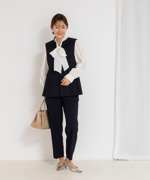 NOLLEY'S(ノーリーズ) パンツ 「セットアップ対応」ウォッシャブル NOLLEY'S(ノーリーズ) パンツ 「セットアップ対応」ウォッシャブル