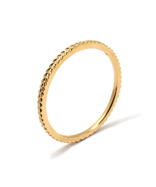 「LION HEART」 リング 17号 イエローゴールド メンズ_画像6