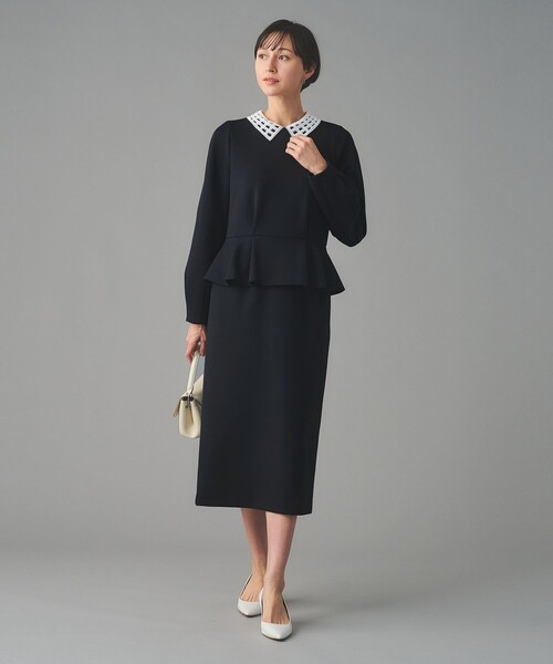 UNITED ARROWS（ユナイテッドアローズ） ワンピース SPONGY ペプラム