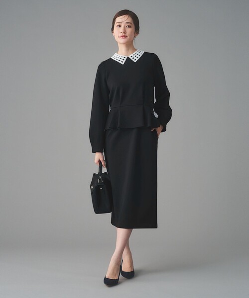 UNITED ARROWS（ユナイテッドアローズ） ワンピース SPONGY ペプラム