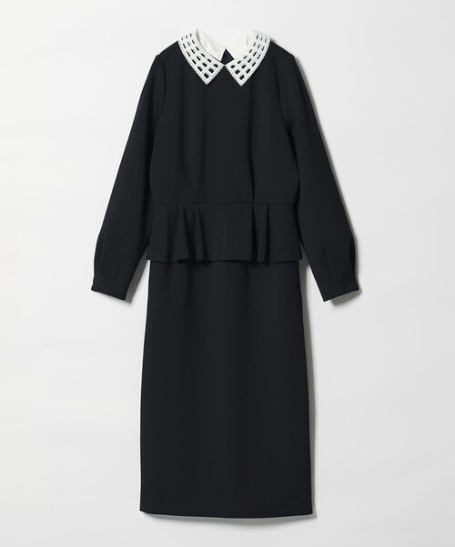 UNITED ARROWS（ユナイテッドアローズ） ワンピース SPONGY ペプラム