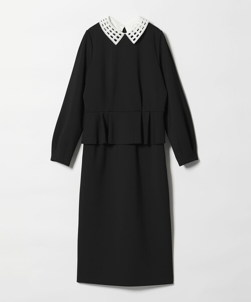 UNITED ARROWS（ユナイテッドアローズ） ワンピース SPONGY ペプラム