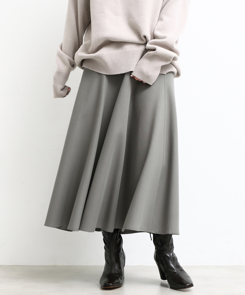 Deuxieme Classe（ドゥーズィエムクラス） フレアスカート 36 ベージュ
