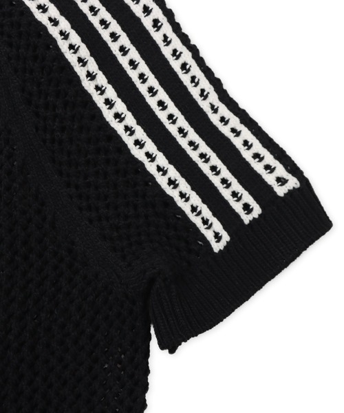 adidas（アディダス） tシャツ adidas KNITTED CROCHET CALI TEE