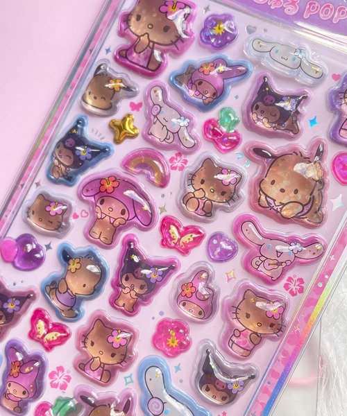 nini toys ステッカー 「nini toys」「sanrio/サンリオ」うるちゅる