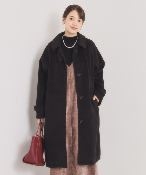 ⭐︎専用⭐︎ ラディエイト 刺繍入りロングコート 黒 ⭐︎専用⭐︎ ラディエイト 刺繍入りロングコート 黒