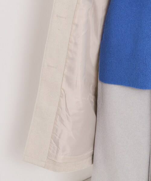 ITS'DEMO（イッツデモ） ステンカラーコート コート モッサ風ロング