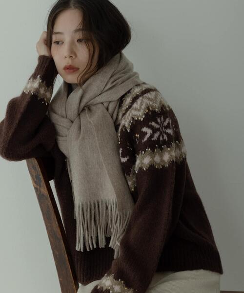 URBAN RESEARCH Sonny Label マフラー ストール 大判ウールストール