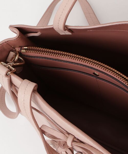 ピンクレザー2WAYバッグ CHARLES ＆ KEITH（チャールズ&キース） 「CHARLES & KEITH」 2WAY