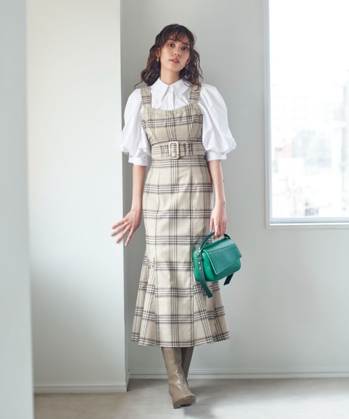 SNIDEL（スナイデル） キャミソールワンピース 0 ネイビー レディース